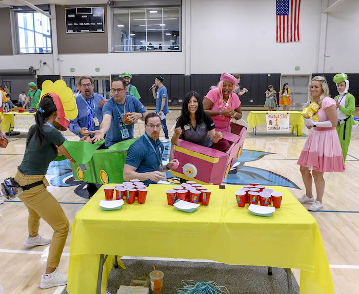 Students, faculty and staff participated in Coyote Kart