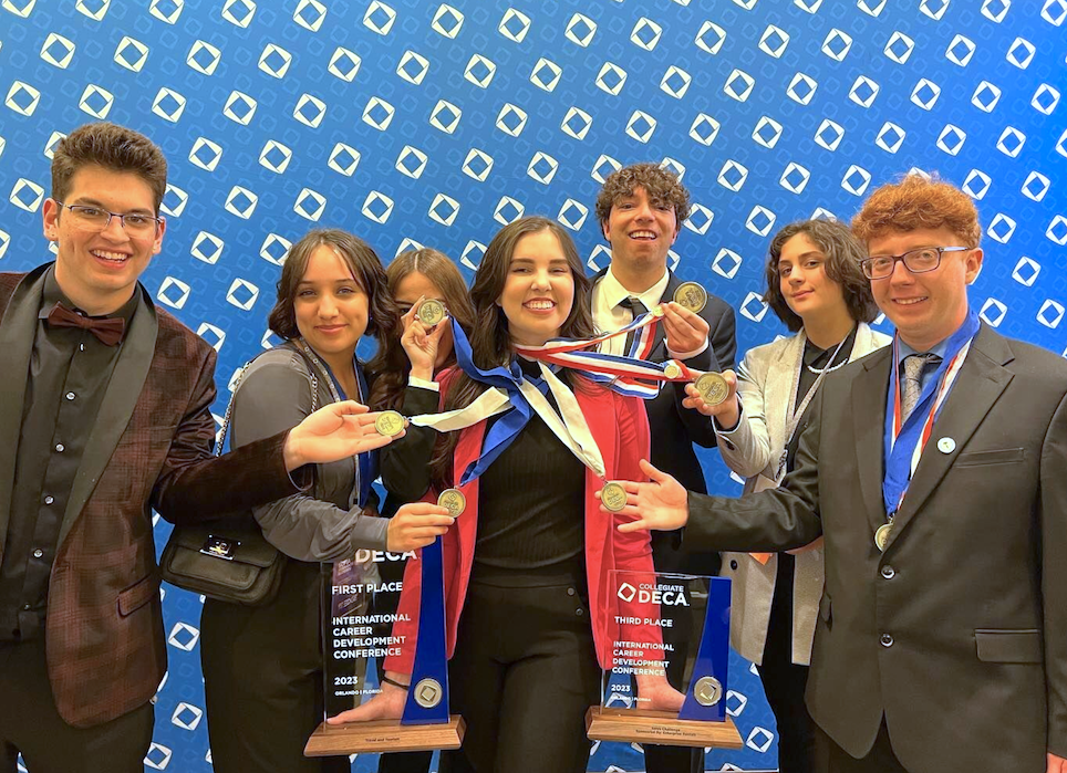 Lily at DECA