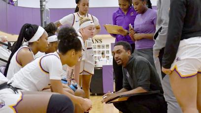 Coach Strickland at LSU Shreveport